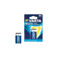 Varta High Energy 9V Standardbatterier 550mAh